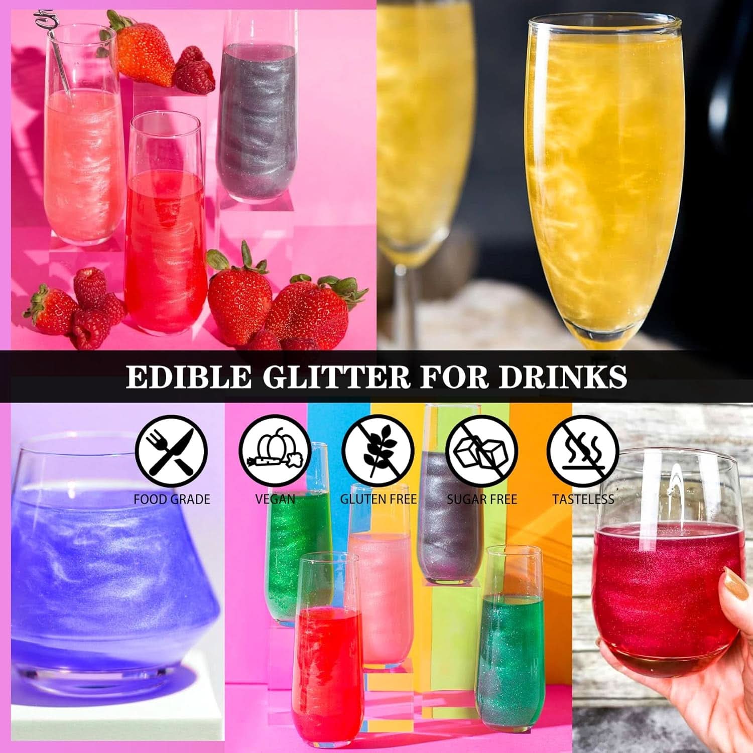 Glitter comestibil, 5 grame Naty Shop