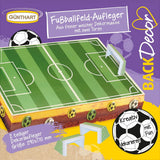 Günthart Backdecor 12 Fotbaliști de zahăr și mingi de fotbal, 21 grame Naty Shop Sprijin pentru terenurile de fotbal
