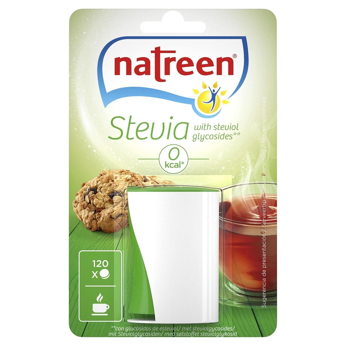 Îndulcitor clasic, 125 Ml Naty Shop 120 comprimate Stevia