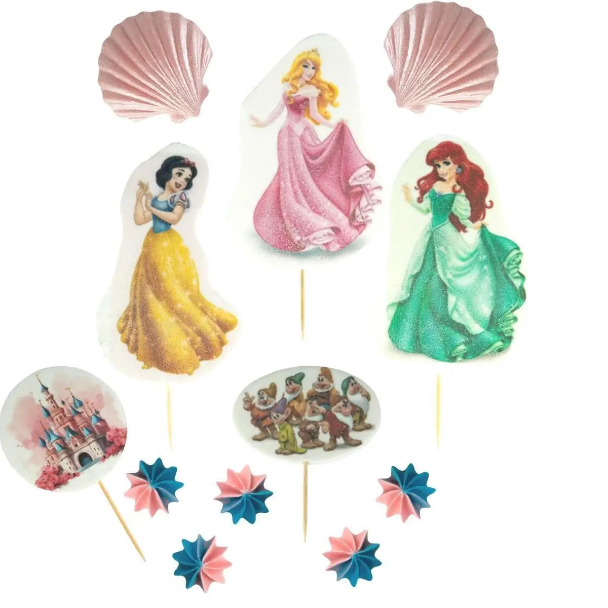 Set 12 decoratiuni comestibile, Printese