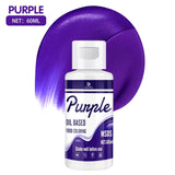 Colorant Alimentar Solubil În Grăsimi Pentru Ciocolată Mov, 60 ml - Perfect Pentru Decorarea Torturilor