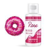 Colorant Alimentar Solubil În Grăsimi Pentru Ciocolată Roz 60 Ml - Ușor De Folosit Pentru Decorare Torturi Și Fondant