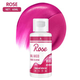Colorant Alimentar Solubil În Grăsimi Pentru Ciocolată Roz 60 Ml - Ușor De Folosit Pentru Decorare Torturi Și Fondant