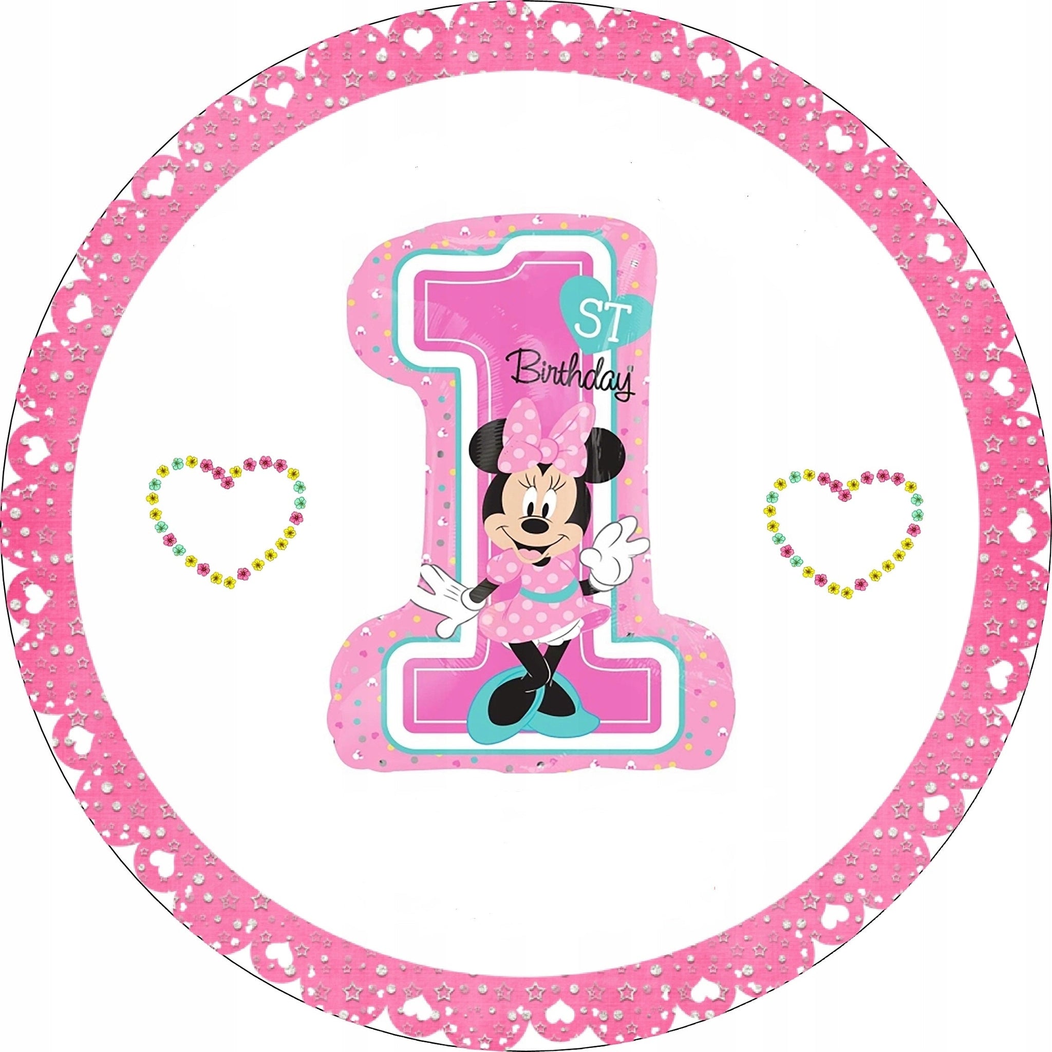 Imagine Comestibilă - Minnie& Mickey