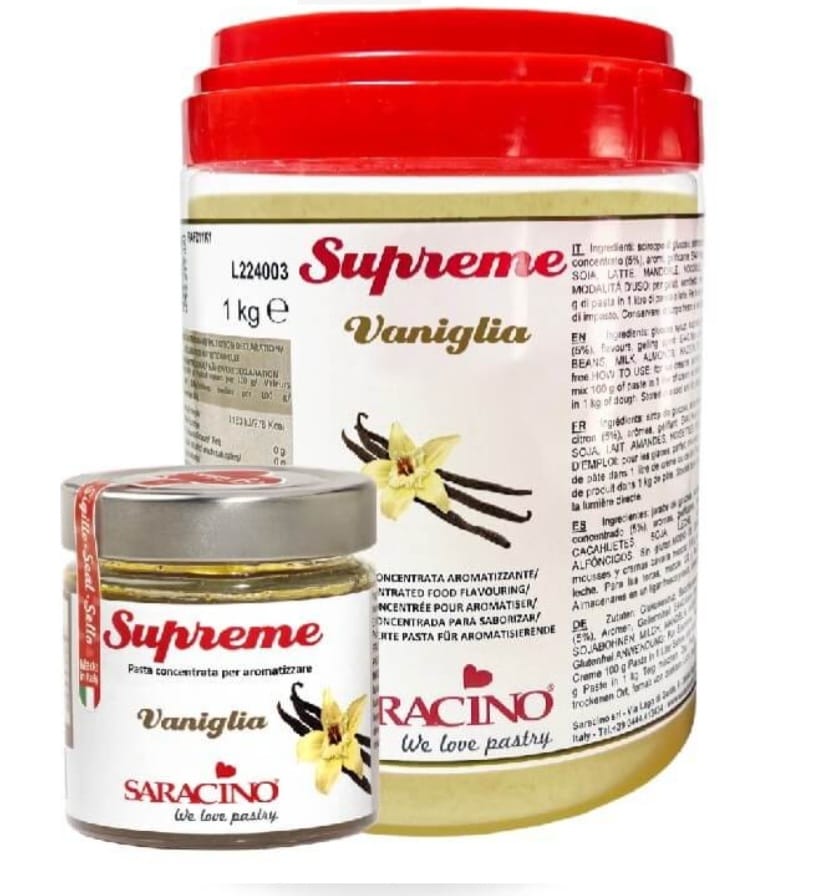 Pasta concentrata, VANILIE 100%, Saracino, 200 gr