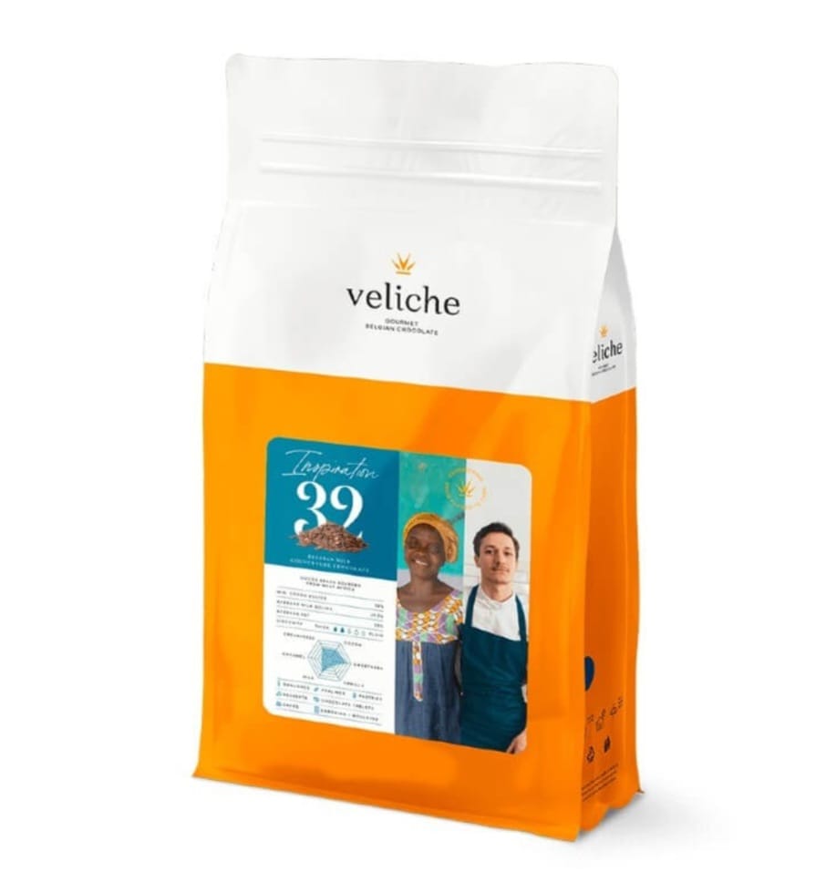 Ciocolata Belgiana VELICHE, Lapte ,400 gr (vrac) 32%