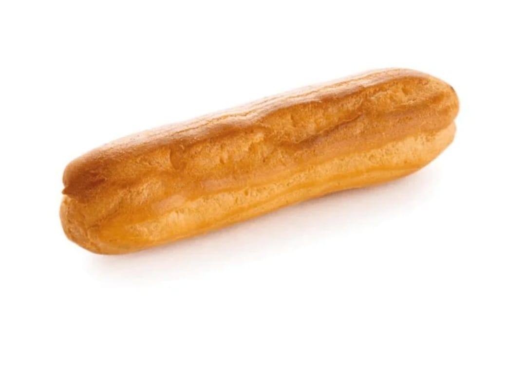 Coji eclere, ideal pentru umplere cu vanilie sau ciocolata ,90buc pe cutie, 16 cm