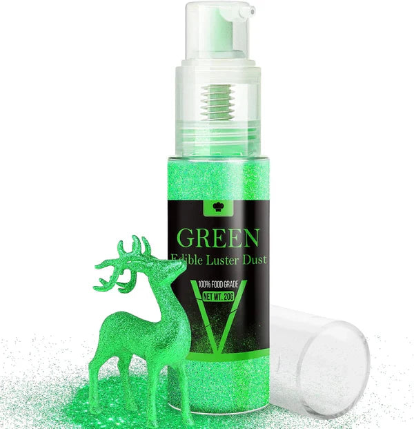 Set Spray Cu Sclipici Comestibil 20 g - Strălucire Metalică Sigură Pentru Glazuri Și Dulciuri