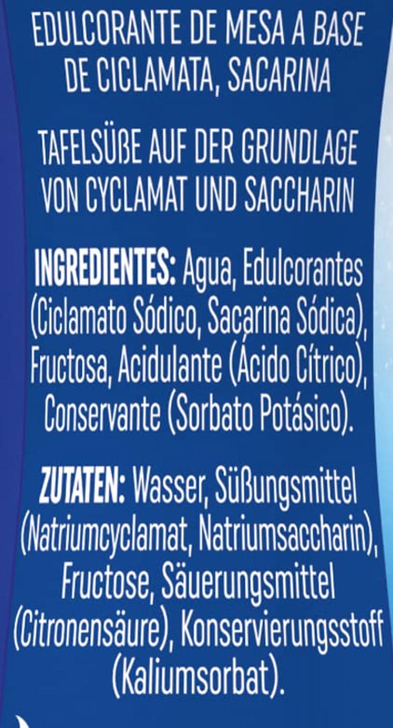 Îndulcitor clasic, 125 Ml Naty Shop