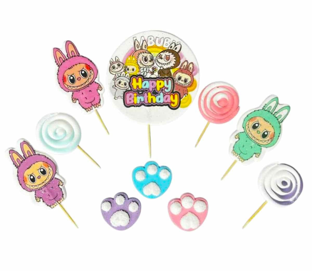 Set 10 decoratiuni comestibile, Labbu